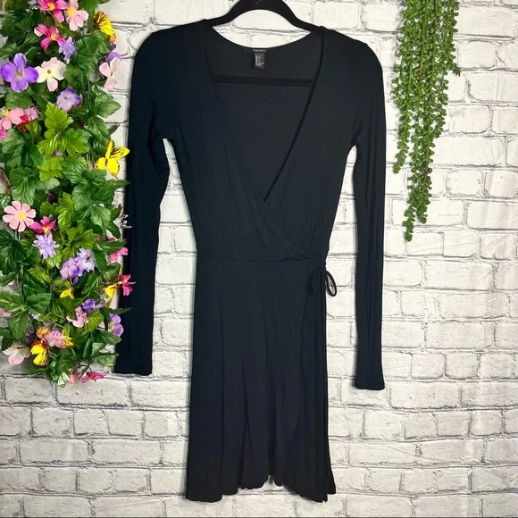 chinese dress ladies Forever New Sequin Long Sleeve Oversized Bow Drape Mini Dress  roschic